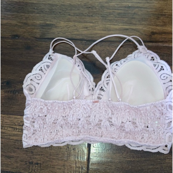 VS Pink Bralette size medium. Blush color - Picture 2 of 3